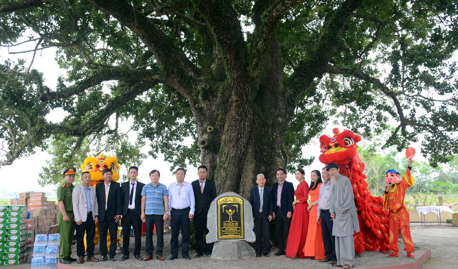A group of people standing under a treeAI-generated content may be incorrect.
