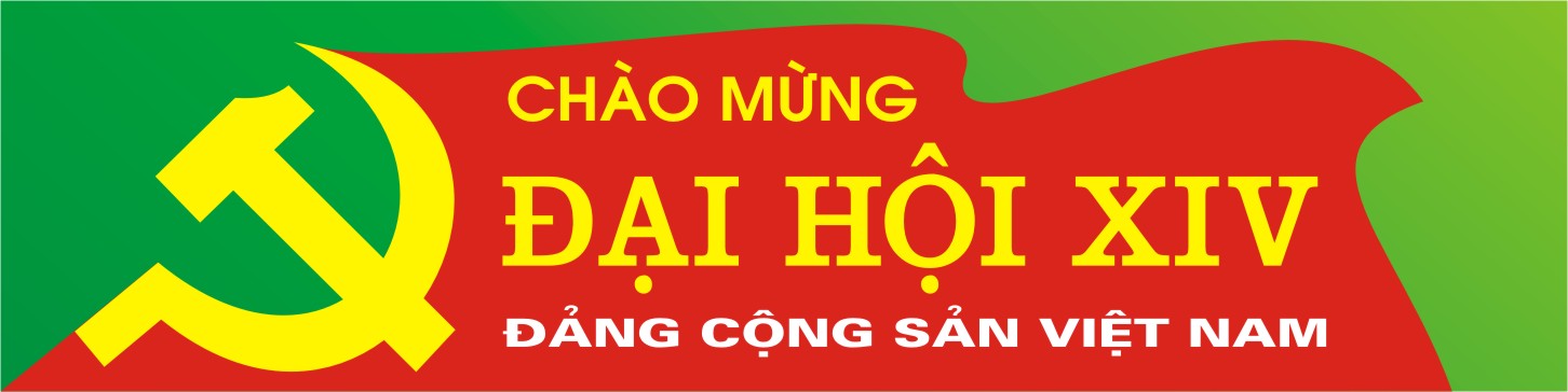 Chào mừng Đại hội Đang XIV 1