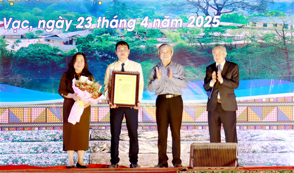 Bốn cây cổ thụ đầu tiên của huyện Mèo Vạc được gắn bia “Cây di sản Việt Nam” vào dịp lễ lớn của tỉnh Hà Giang
