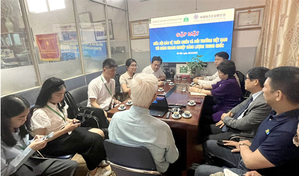 Gặp mặt giữa VACNE và Đoàn Doanh nghiệp Năng lượng Trung Quốc