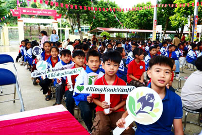 Chung tay bảo vệ Vượn đen má trắng – “Trái tim rừng xanh Vân Hồ”