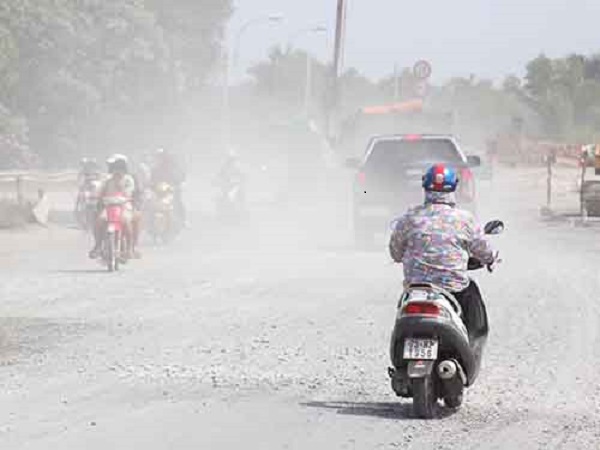 Xếp hạng chất lượng không khí các tỉnh, thành phố trên cả nước (ngày 6/3)