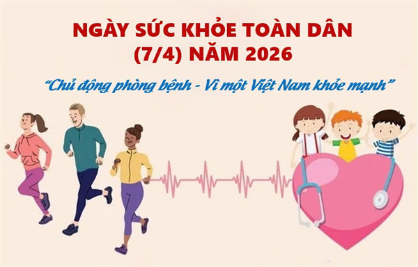 Chào mừng ngày sức khoẻ toàn dân