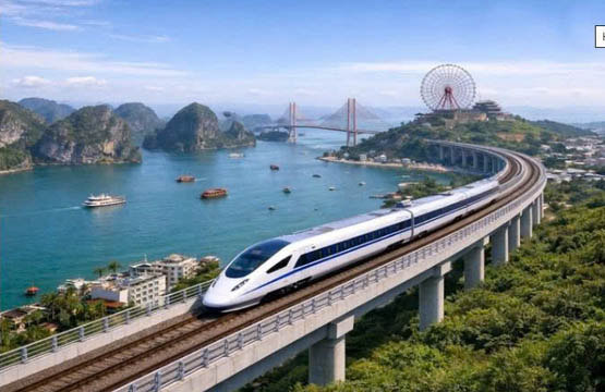 High-speed rail link to Quang Ninh to start on April 12